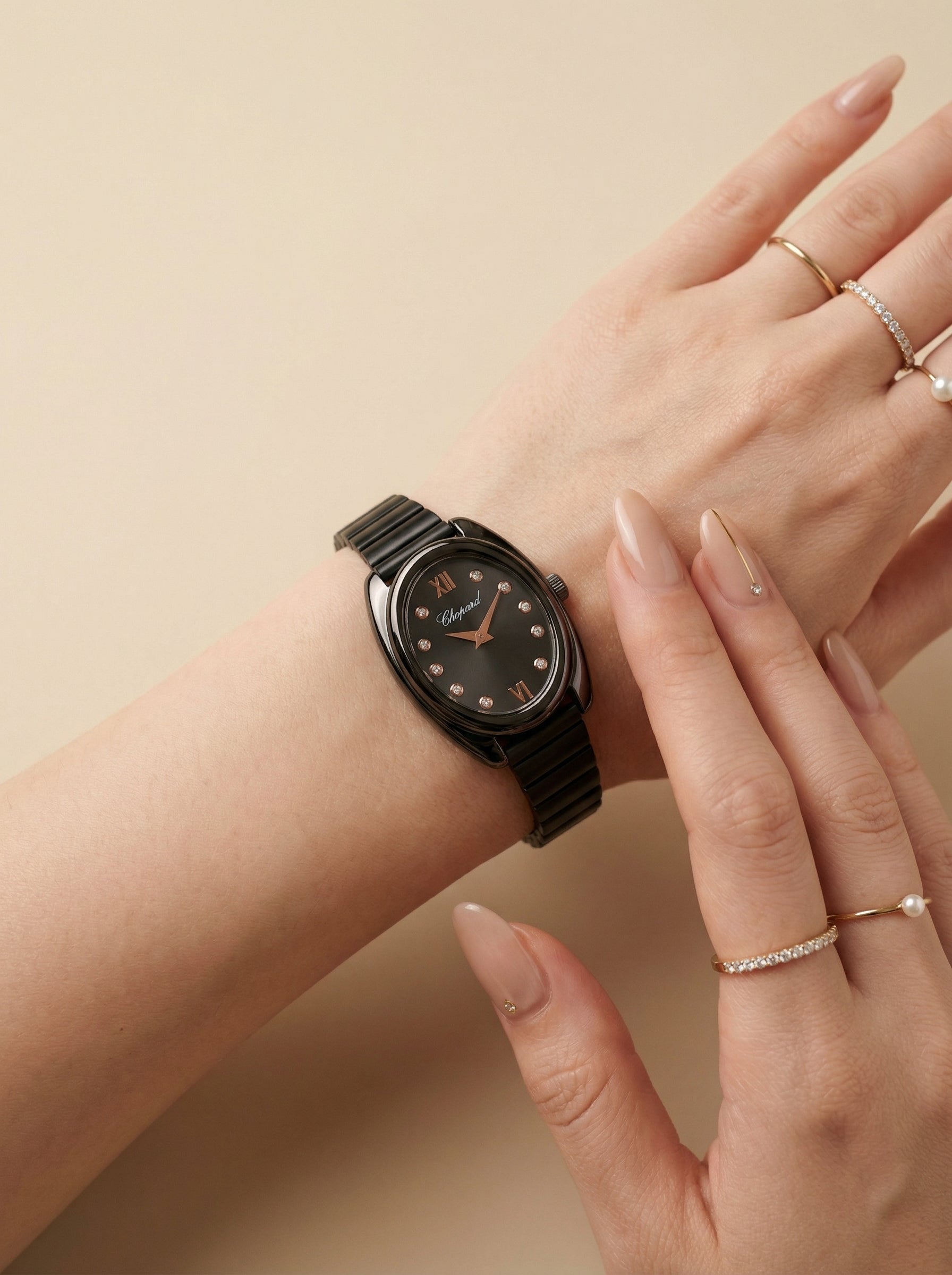 Chopard Black Elegance Women Watch