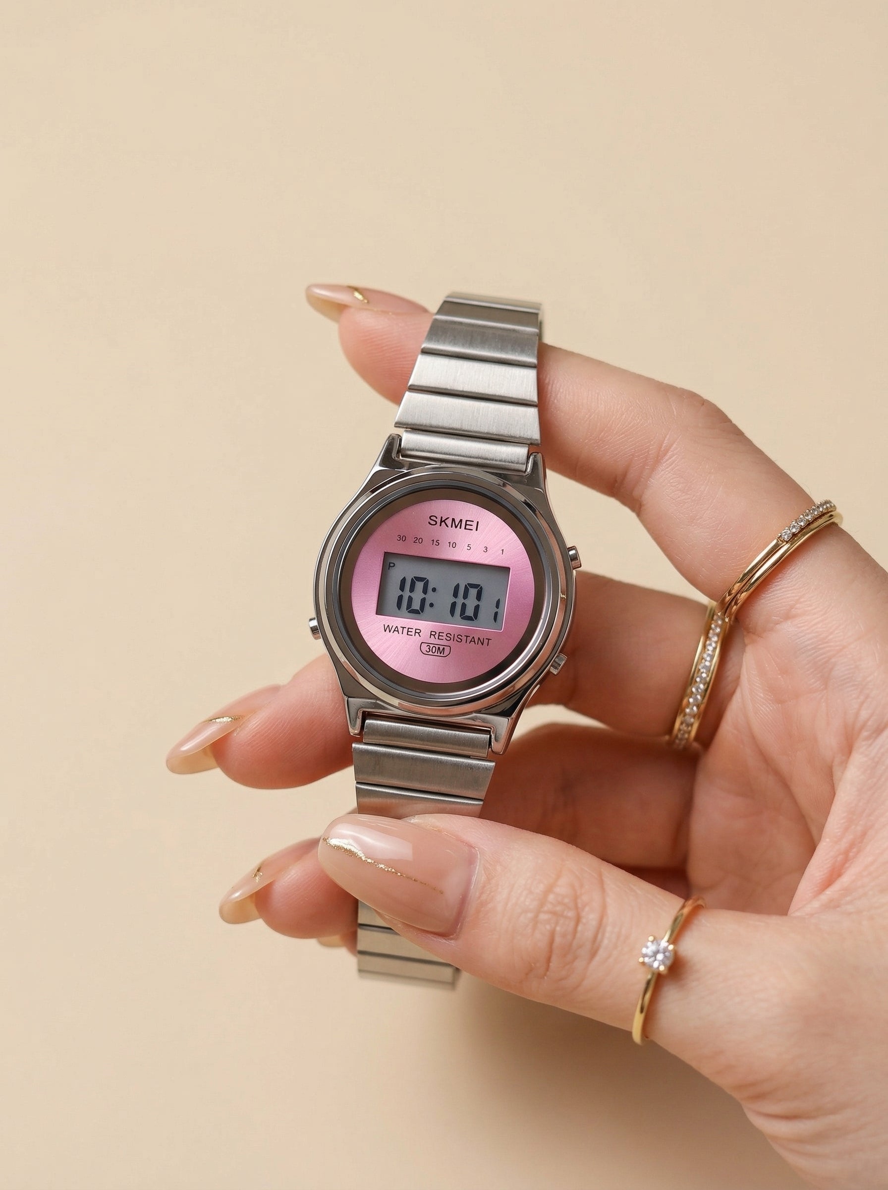 Skmei Classic Digital Charm Women Watch