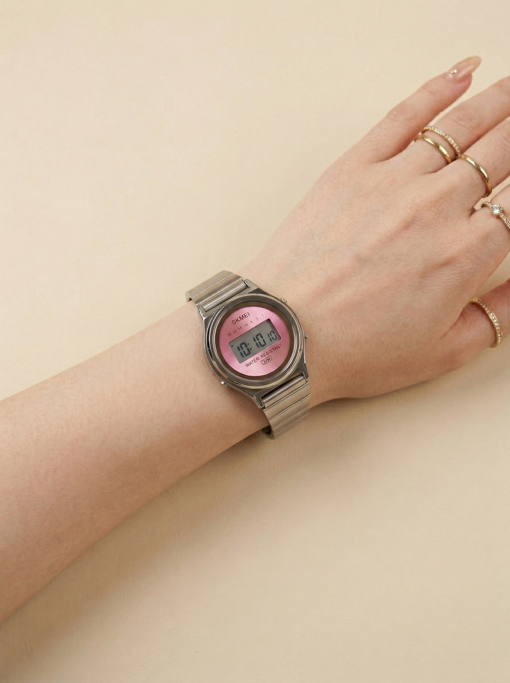 Skmei Classic Digital Charm Women Watch