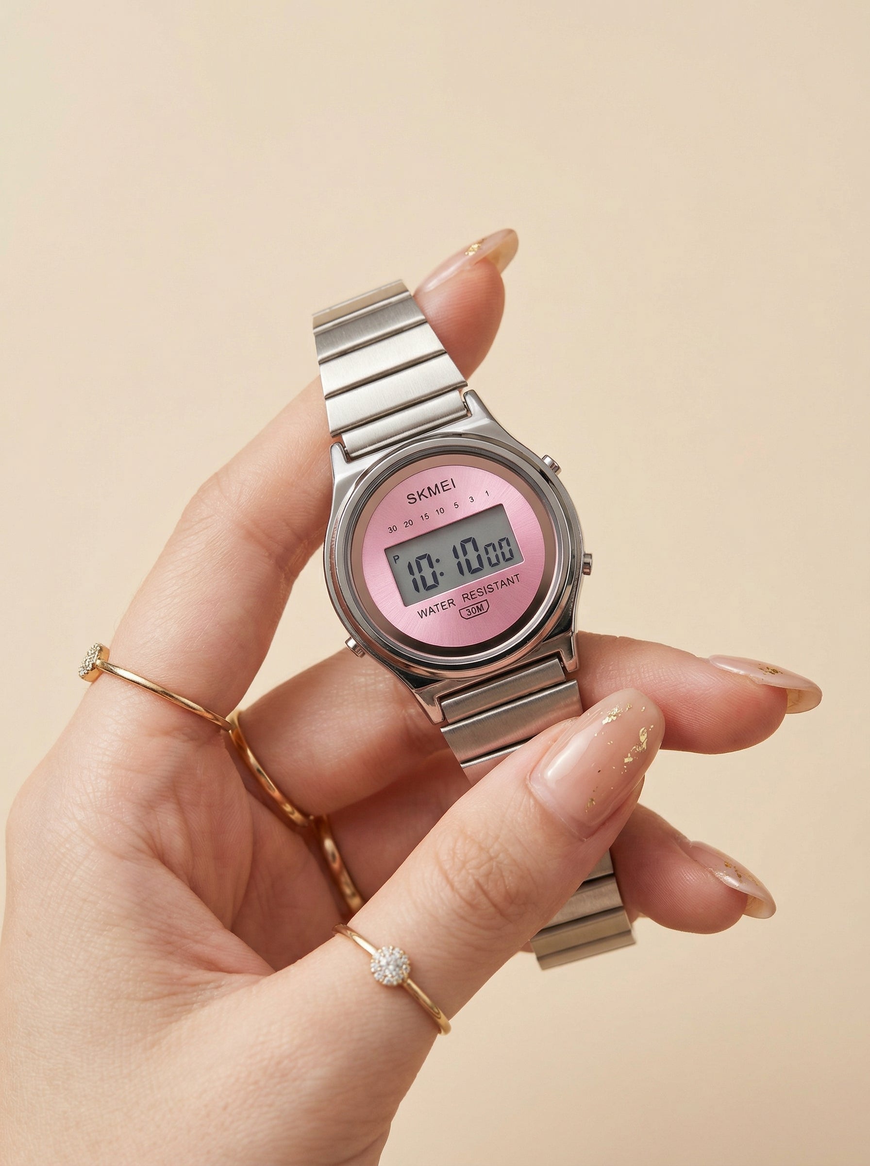 Skmei Classic Digital Charm Women Watch