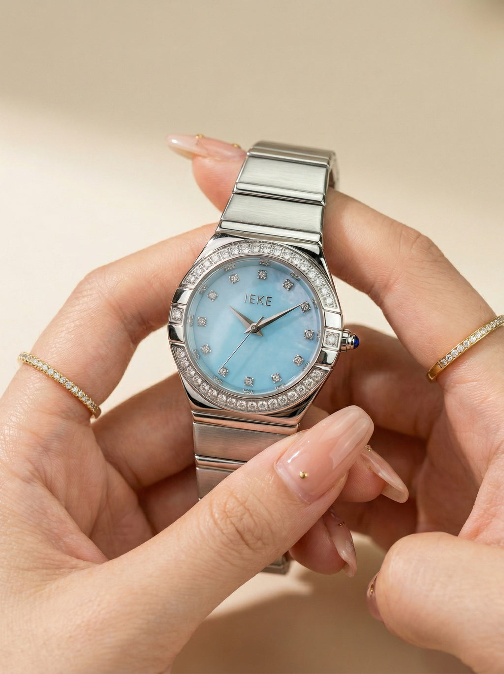 IEKI Skyward Silver Women Watch
