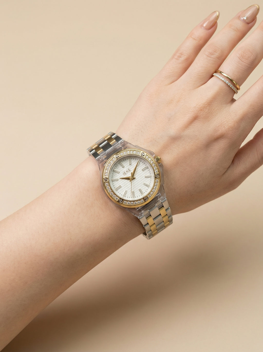 IEKI Sovereign Two-Tone Women Watch