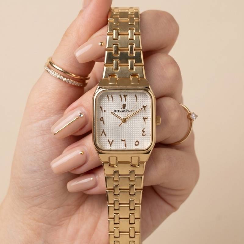 AP Arabic Golden Women Watch