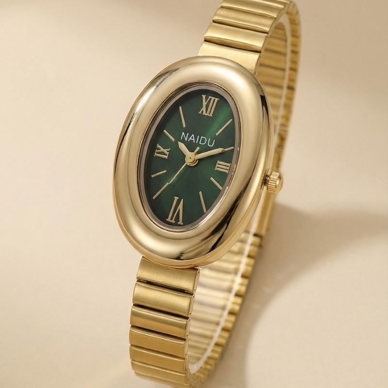 The Classic Naidu Women Watch - Green Dial