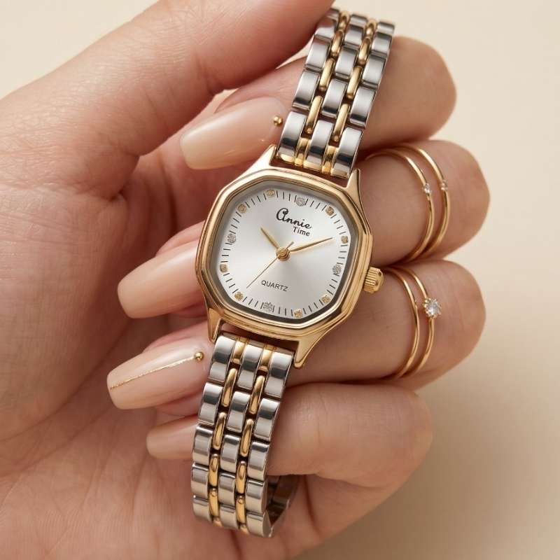 Vintage Octagon Women's Watch – Luxury Minimalist Fashion Watch Pakistan