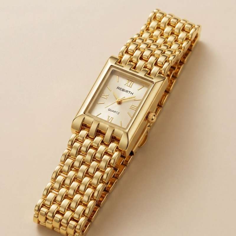 Rebirth Classic Women Watch - White Dial