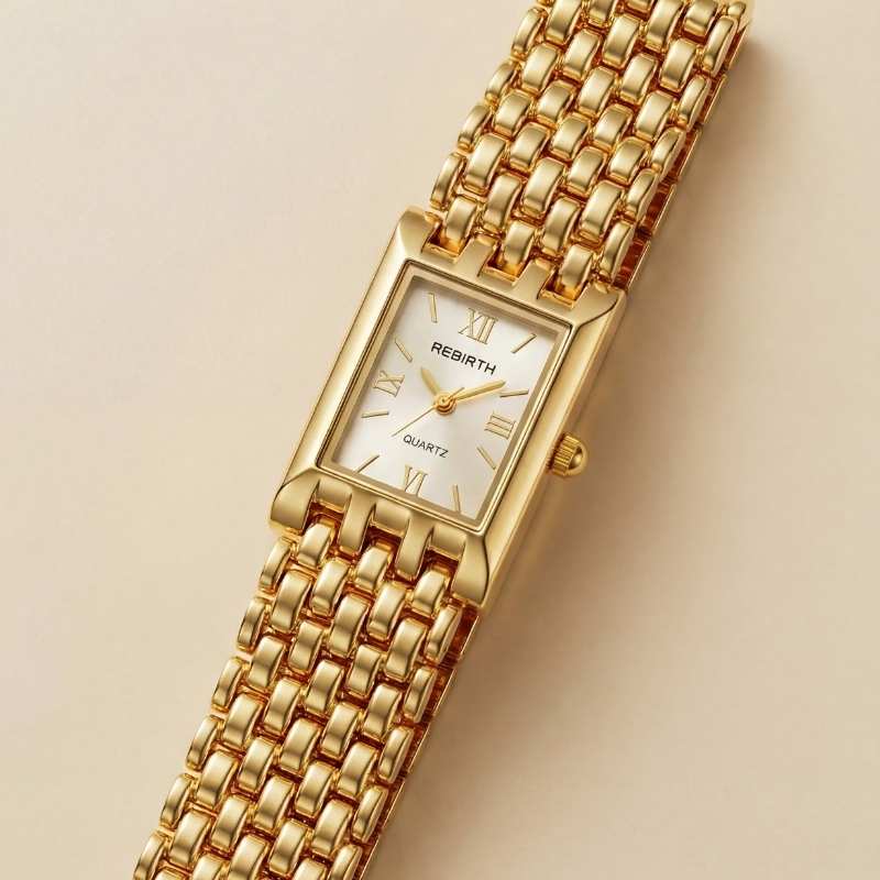 Rebirth Classic Women Watch - White Dial