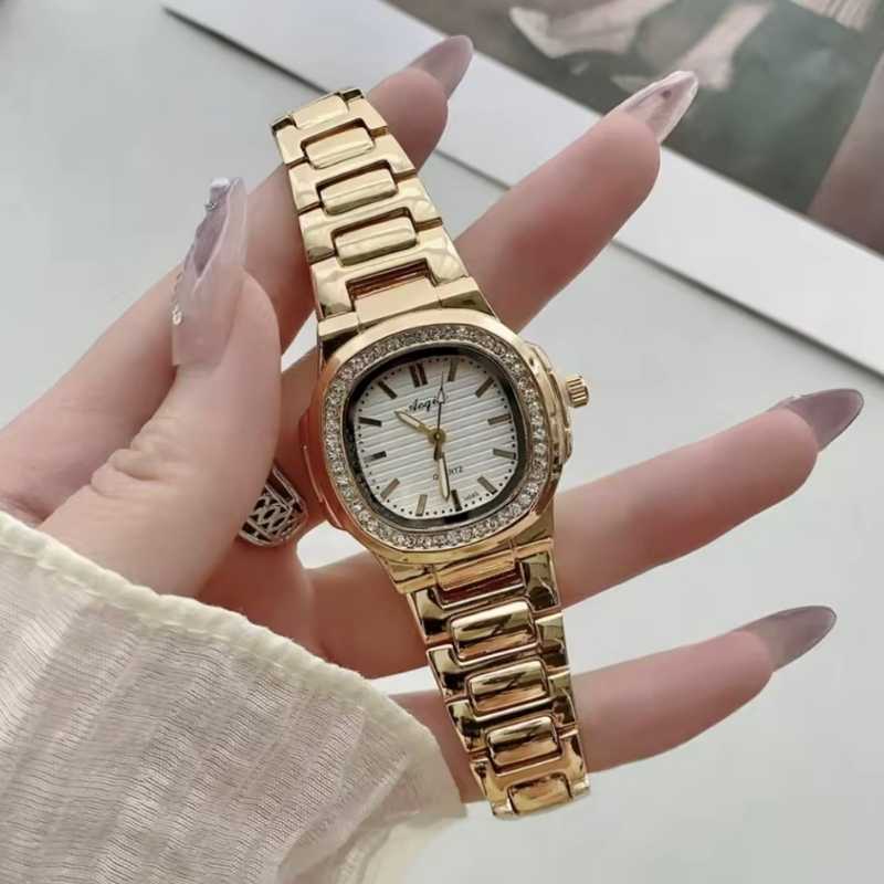 The Gilded Square Women Watch