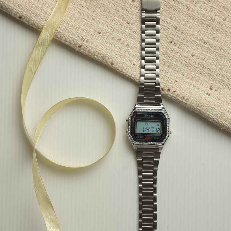 SKMEI Vintage - Silver Women Watch