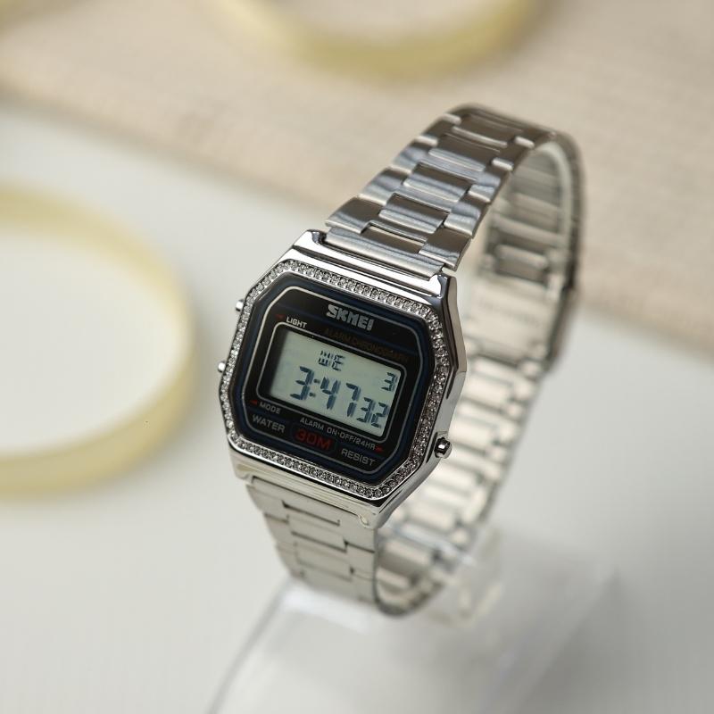 SKMEI Vintage - Silver Women Watch