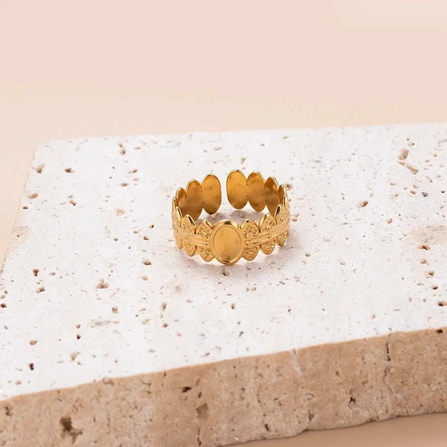 Vintage Leaf Ring stainless steel jewellery Pakistan for women