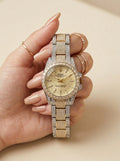 Rolex Two Tone Gemstone Gaze Women Watch