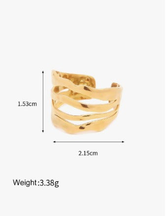 Céleste Adjustable Ring