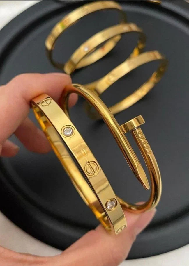 Love & Nail Cartier stack duo Set