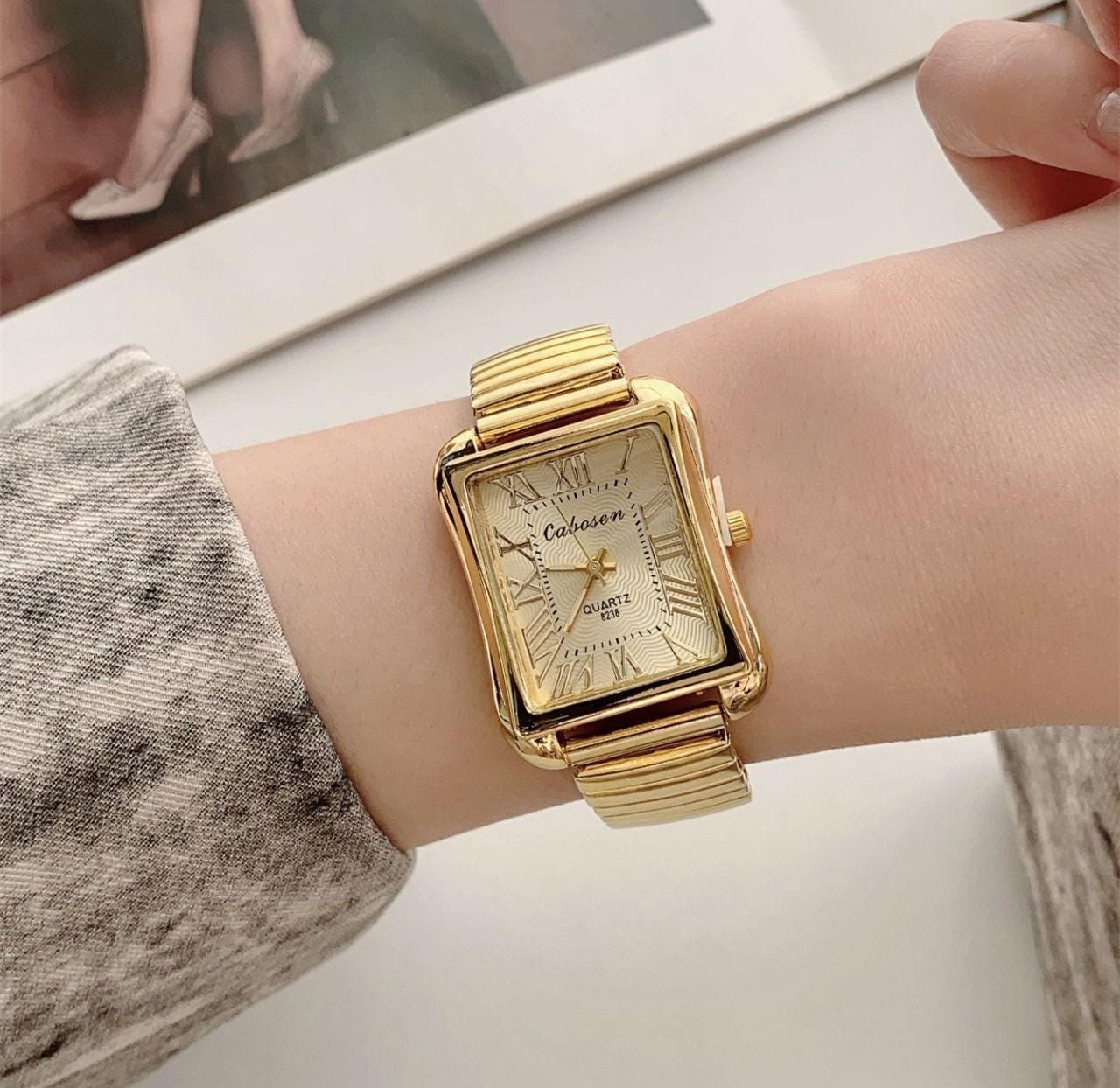 Cabosen Goldline Recta Women watch