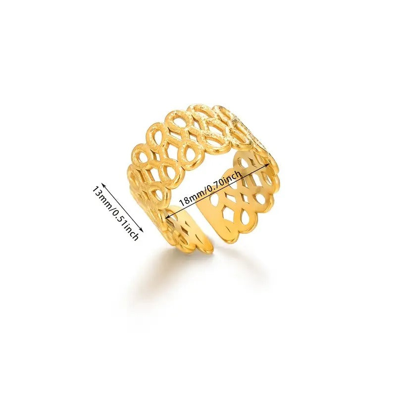 Bellflower Adjustable Ring